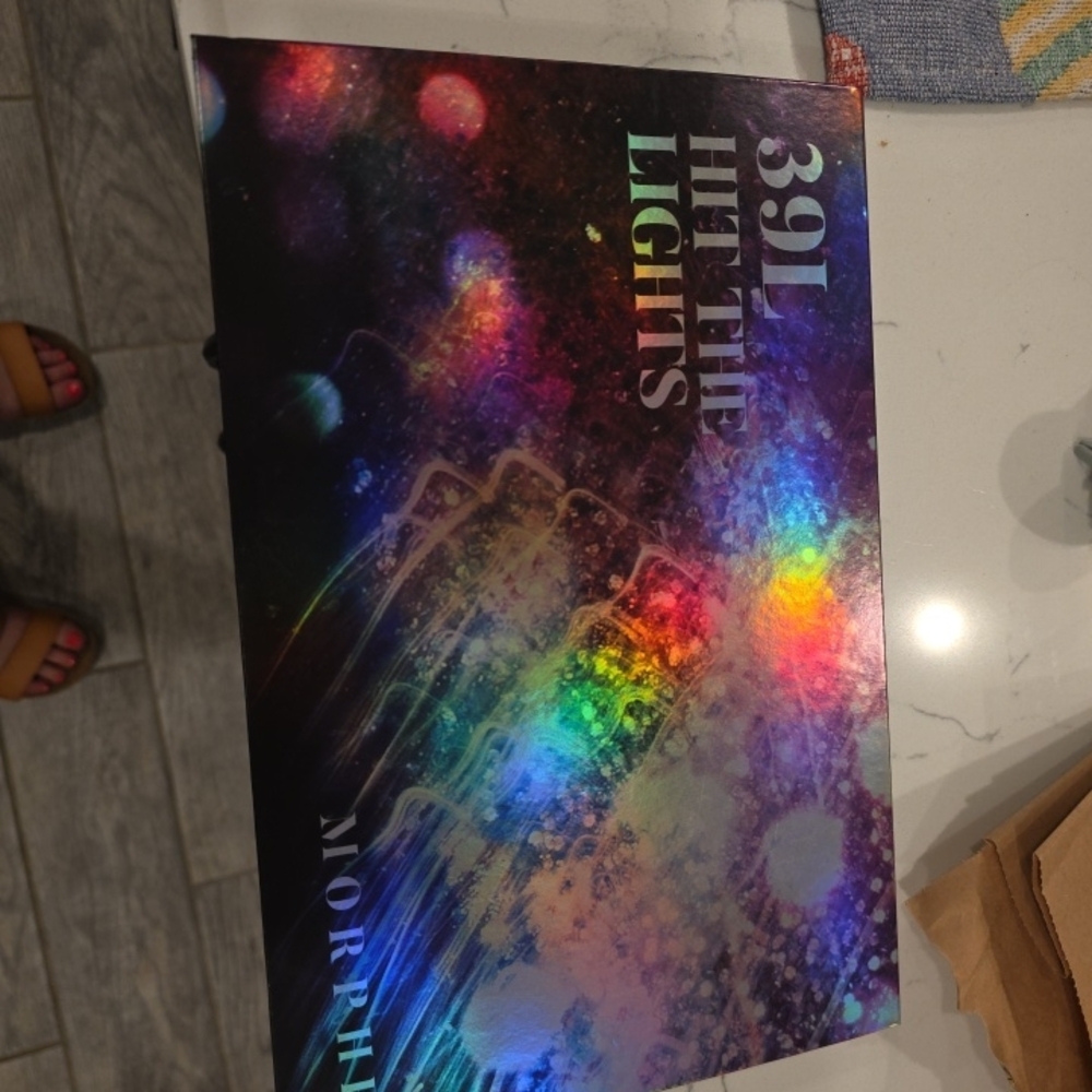 Morphe Multi-Color Iridescent Rainbow Palette Art Print